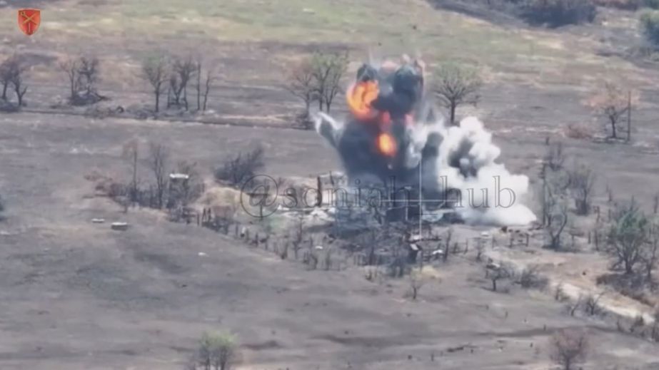 Военные показали кадры уничтожения оккупантов в Каменском на Запорожье