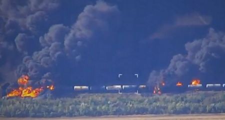 Знищення поїзда з пальним на Запоріжжі дається окупантам взнаки – деталі від Андрющенка