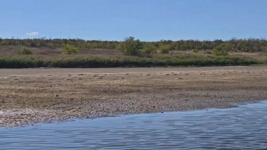 Бердянськ на межі водної кризи: на окупованому Запоріжжі зникає Бердівське водосховище