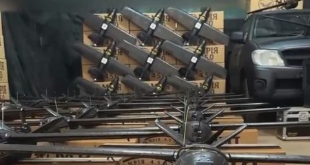 На Запорізький фронт військовим передали пікап і 200 FPV-дронів
