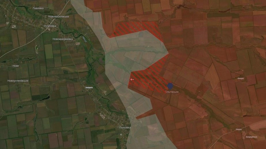 На Запорожье россияне оккупировали Ольговское и продвинулись на востоке региона, – DeepState