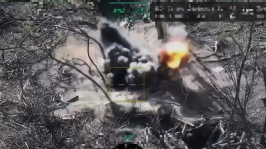 Дрони НГУ знищили позиції та техніку росіян на Запоріжжі – кадри