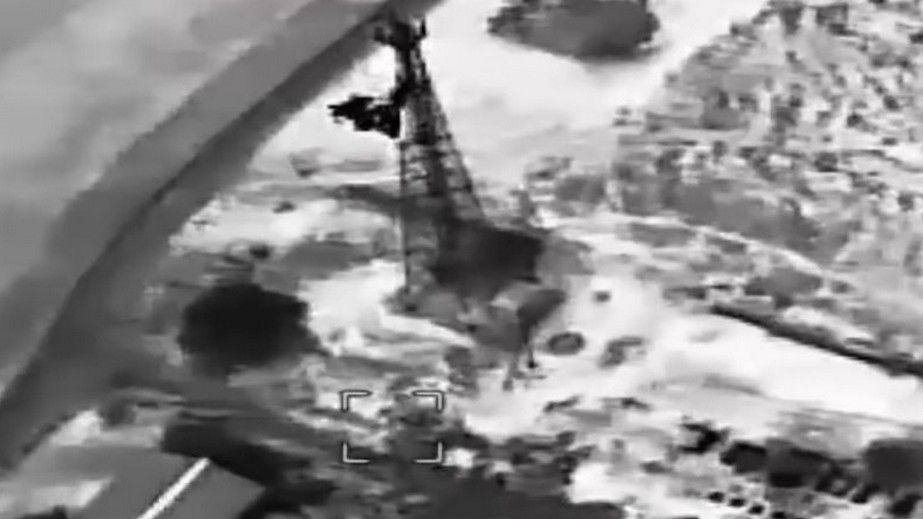 Запорожские пограничники показали, как уничтожили системы связи россиян