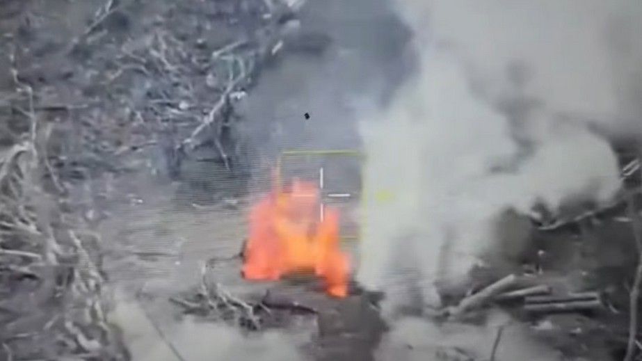 Нацгвардейцы сожгли позиции россиян на Запорожском фронте – кадры