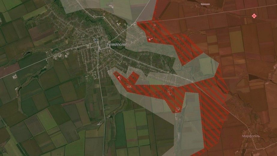 Ворог просунувся в Гуляйполі та Степногірську на Запоріжжі, &ndash; DeepState