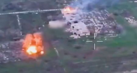 Розвідники показали, як знищують техніку та піхоту росіян на Запоріжжі