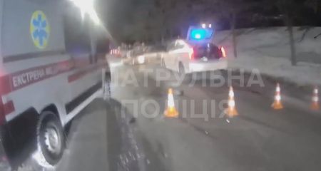 ДТП на Запорожье: пострадали водитель и пассажирка