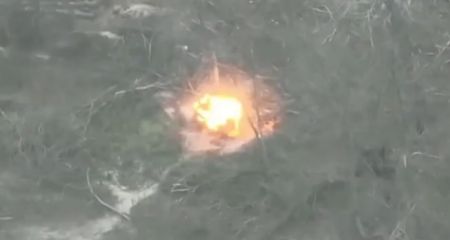 Запорізькі прикордонники знищили замасковану техніку та піхоту росіян &ndash; кадри