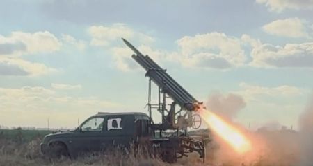 Білоруські добровольці спалили техніку та піхоту РФ на Запоріжжі &ndash; кадри