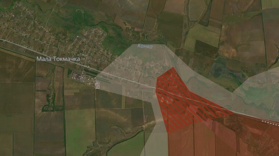 Ворог просунувся в Малій Токмачці на Запоріжжі, &ndash; DeepState
