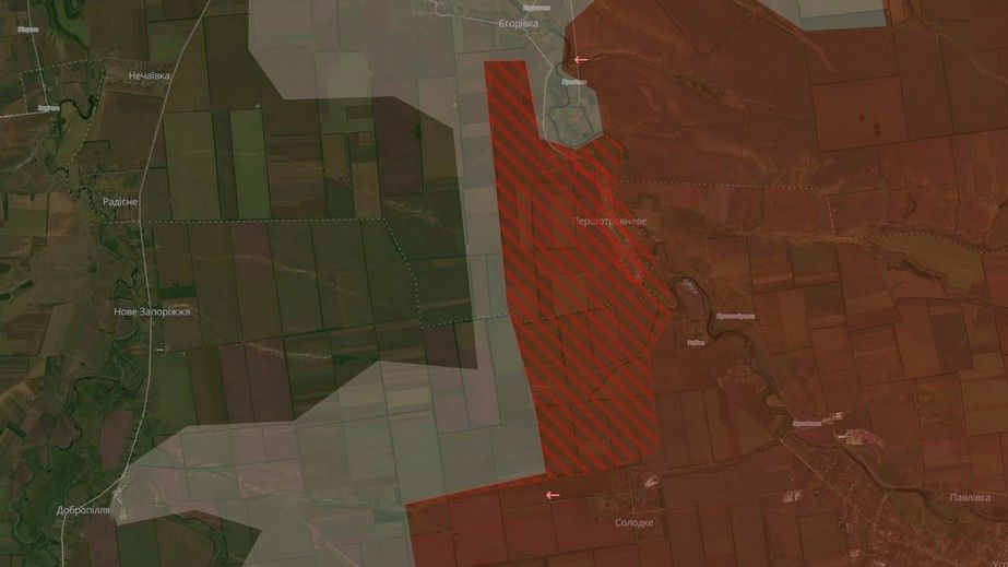 Россияне оккупировали село на админгранице Запорожья и Днепровщины, &ndash; Deepstate