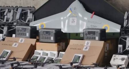 Дроны и средства связи передали бойцам ГУР на Запорожский фронт