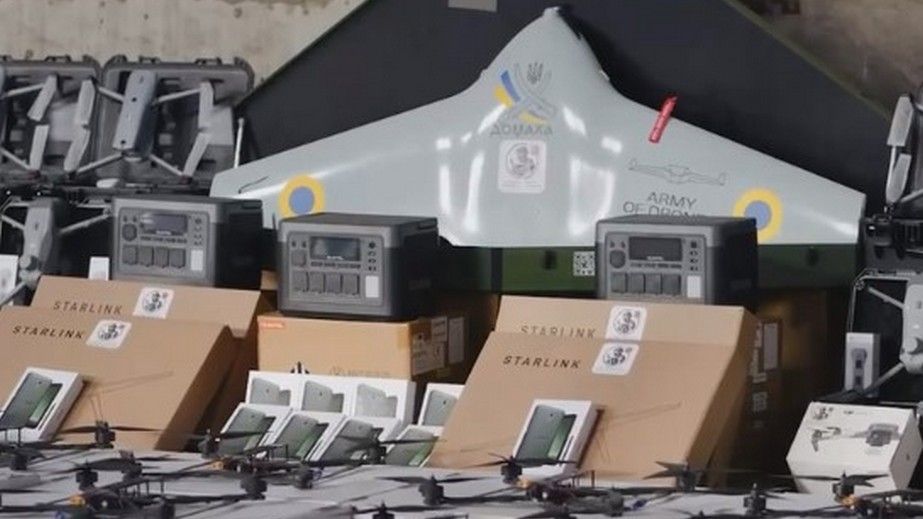 Дрони та засоби звʼязку передали бійцям ГУР на Запорізький фронт