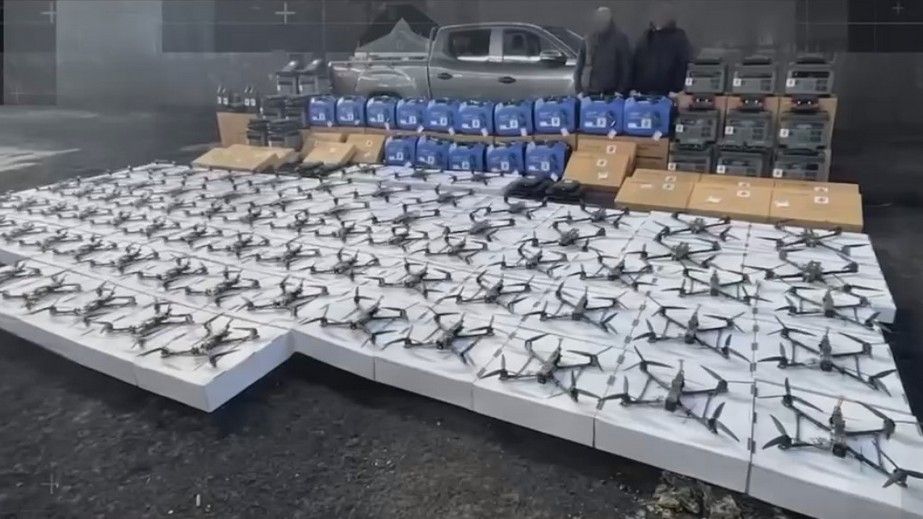 Дрони та обладнання на понад 100 млн грн відправили на Запорізький фронт