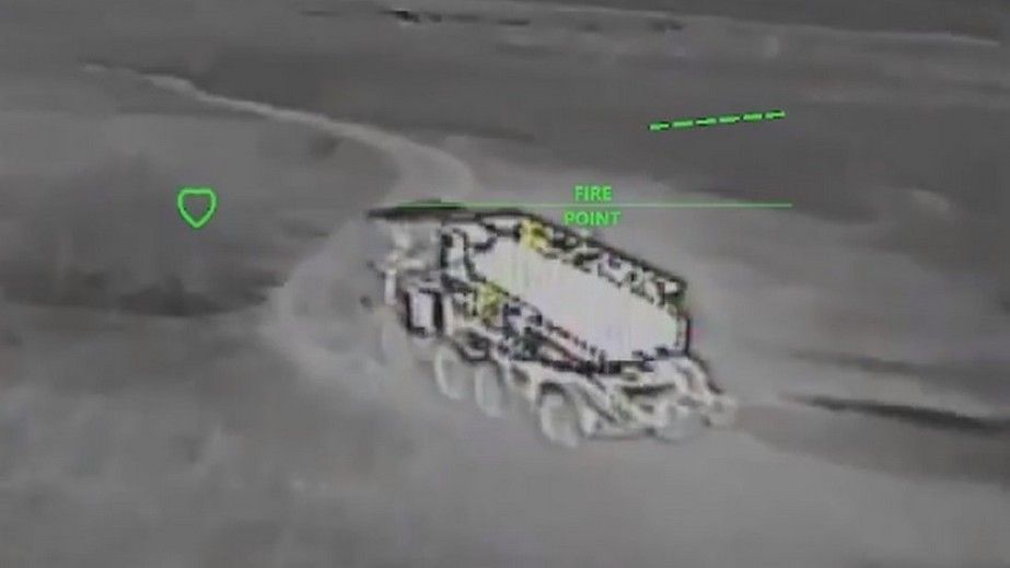 Дронщики уничтожили российскую РСЗО "Ураган" на Запорожье &ndash; кадры