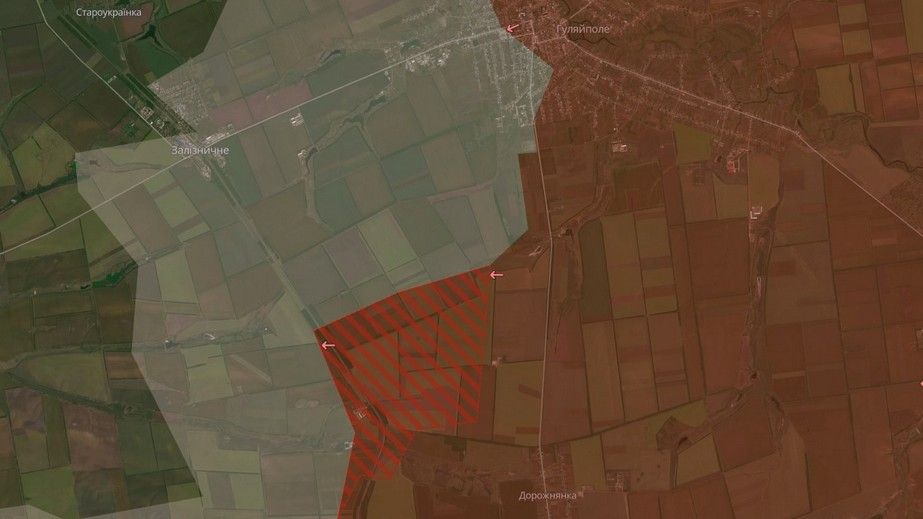 Ворог просунувся біля Гуляйполя на Запоріжжі, &ndash; DeepState