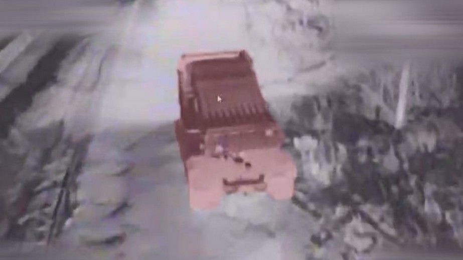 Дроны СБС уничтожили российскую РСЗО "Град" на Запорожье &ndash; кадры