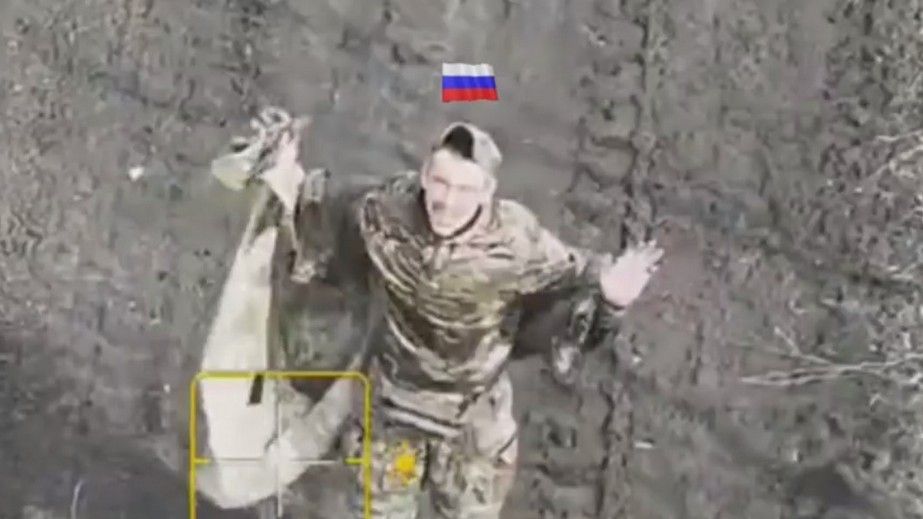 На Запорожье дрон вывел пленного оккупанта к позициям ВСУ &ndash; детали
