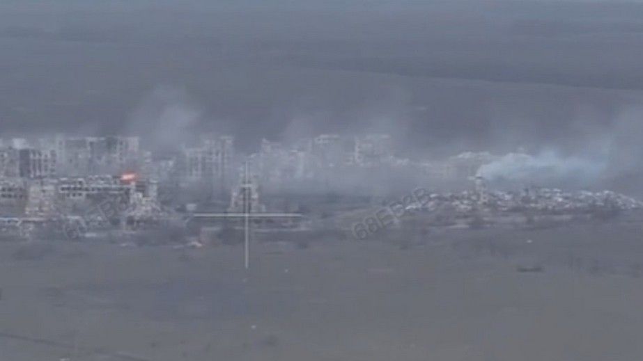 Военные показали, как выглядит прифронтовой Степногорск на Запорожье