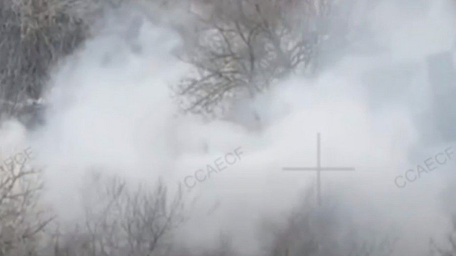 На Запорожье ВСУ ликвидировали штурмовую группу россиян прямо в укрытии &ndash; кадры