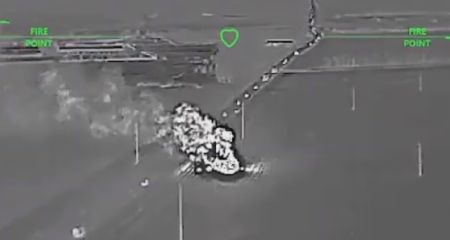 Дрони СБС спалили логістичний хаб і паливозаправник окупантів на Запоріжжі &ndash; кадри