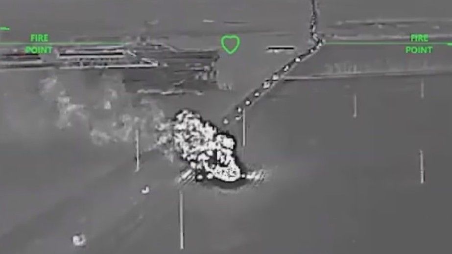 Дрони СБС спалили логістичний хаб і паливозаправник окупантів на Запоріжжі