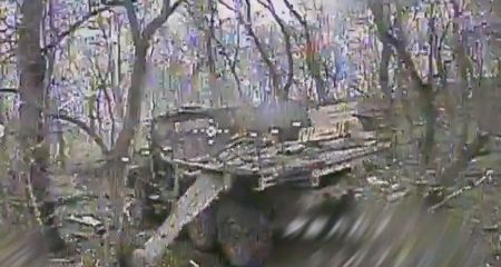 Ворожу вантажівку з боєприпасами уразили дронарі на Запоріжжі &ndash; деталі