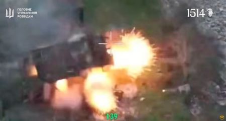 У ГУР показали, як білоруські добровольці палять росіян на Запоріжжі