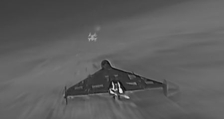 Дронарі збили російські "шахеди" у небі на Запоріжжі &ndash; кадри