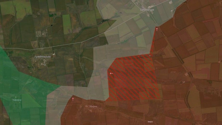 Росіяни просунулися поблизу Мирного на Запоріжжі, &ndash; DeepState