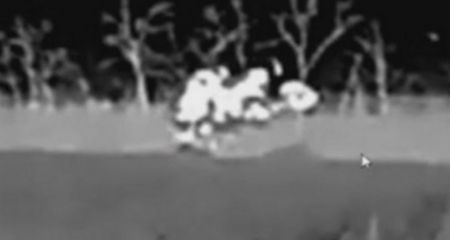 На Запорожье ВСУ сожгли российскую РСЗО "Град"