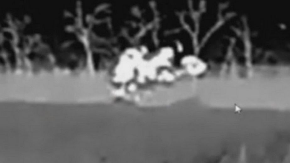 На Запорожье ВСУ сожгли российскую РСЗО "Град"