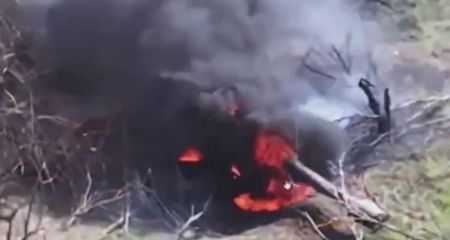 На Запоріжжі дрони НГУ спалили автотехніку та засоби зв&rsquo;язку окупантів