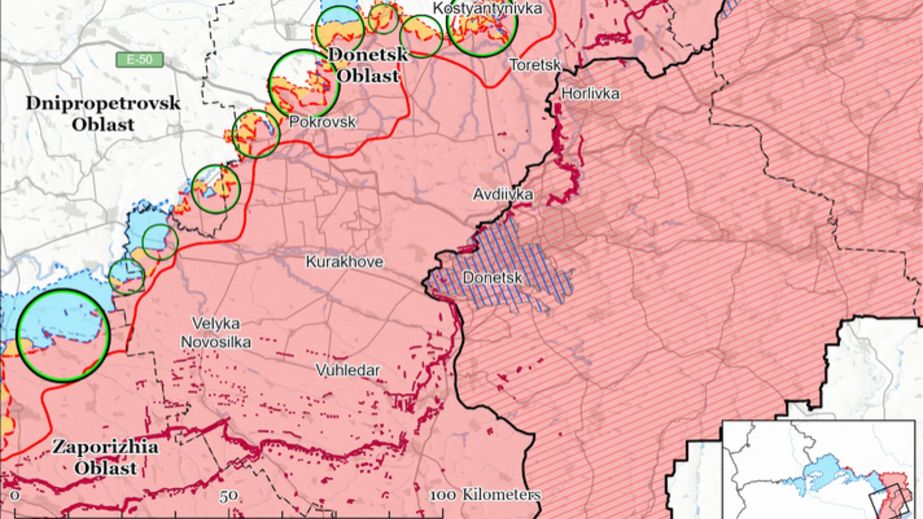 Украинские войска контратакуют на Гуляйпольском направлении, - ISW
