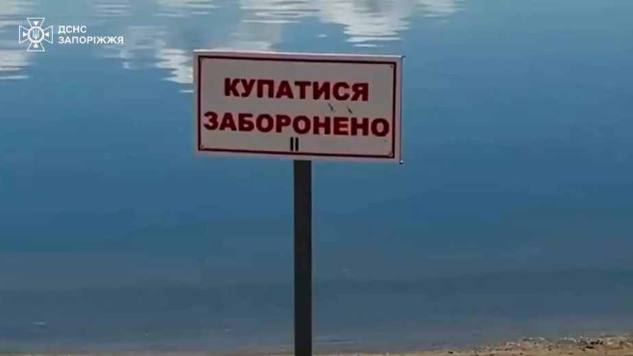 Двох дівчат, яких відносило течією, врятували в Запоріжжі