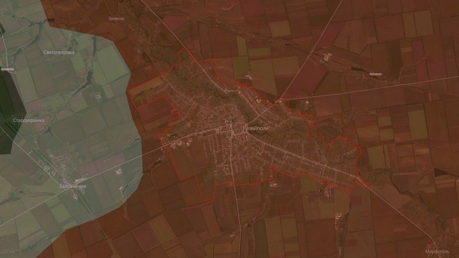 Враг полностью оккупировал Гуляйполе на Запорожье, &ndash; DeepState