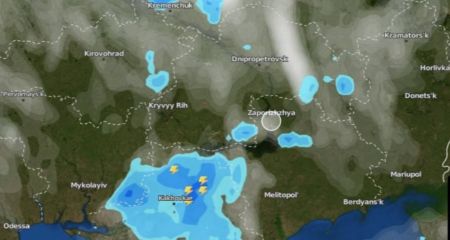 Штормовое предупреждение объявили в Запорожье и области