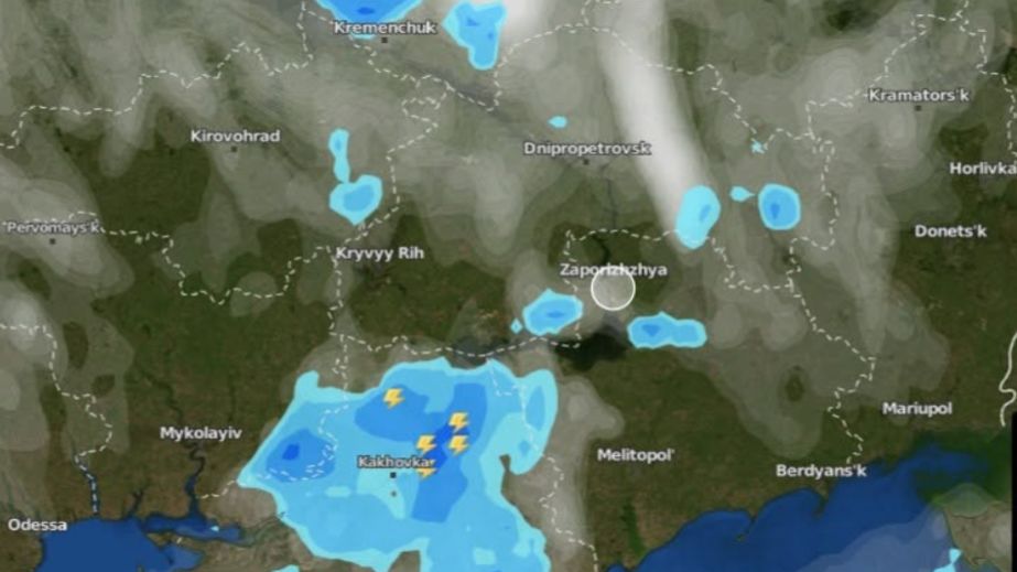 Штормове попередження оголосили в Запоріжжі та області