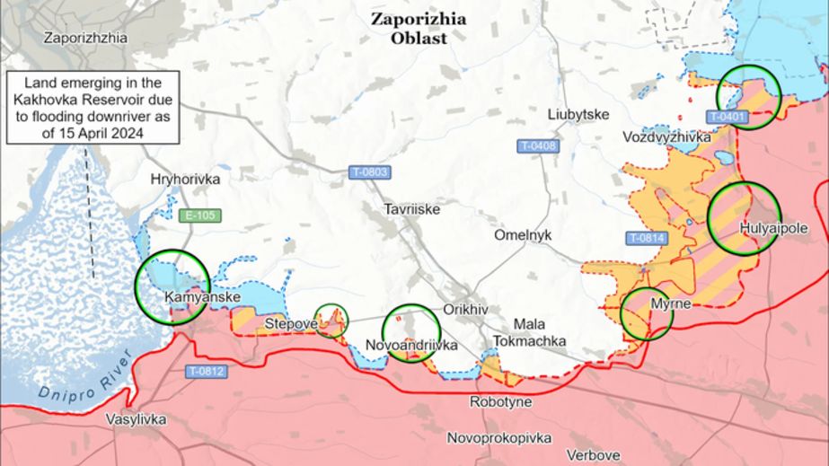 Оккупанты нарастили штурмы и логистику на Запорожском направлении &ndash; ISW