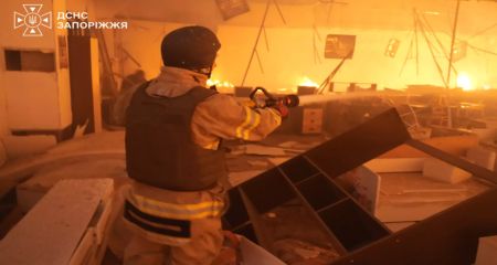 П'ять пожеж ліквідувала ДСНС на Запоріжжі після російських атак