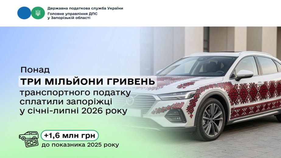 Запорізькі власники елітних авто сплатили 3,5 млн грн податку