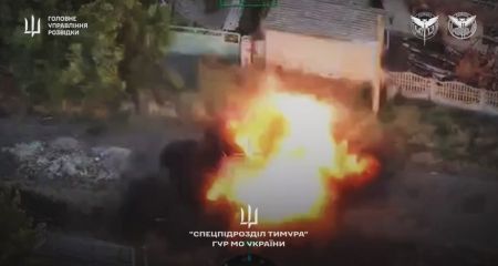 Спецпризначенці ГУР знищують техніку та піхоту окупантів на Запоріжжі &ndash; кадри