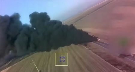 Бойцы ГУР показали, как жгут пехоту и логистику оккупантов на Запорожье
