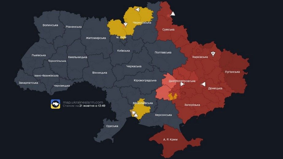 Тил став зоною бойових дій: як мапа "шахедів" допоможе цивільним