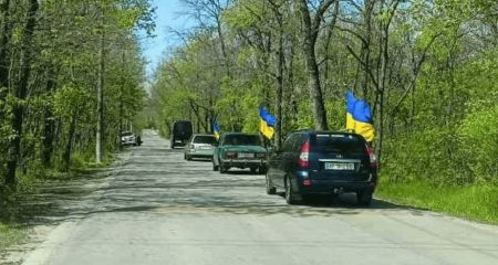 З полеглим мешканцем Балабиного попрощалися у Запоріжжі