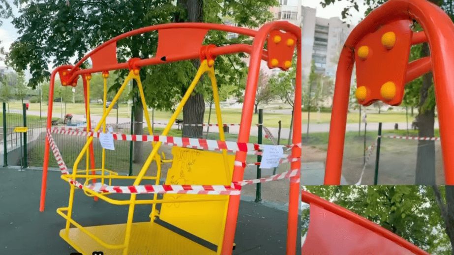 Инклюзивная качеля в запорожском парке стали аварийной &ndash; причина