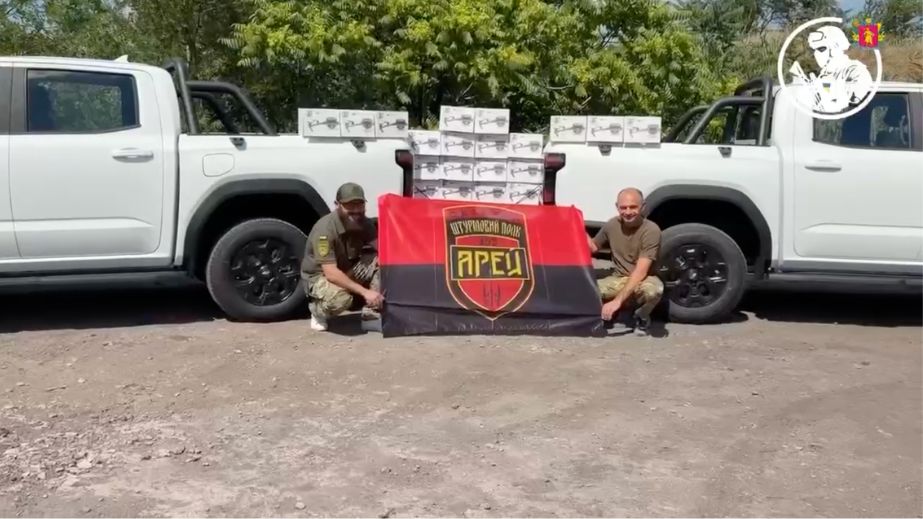 Технику и транспорт передали штурмовикам на Запорожское направление