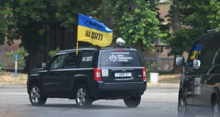 Загиблого від авіаудару поліцейського провели в останню путь у Запоріжжі