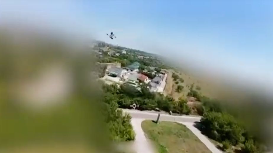 Бойцы 23-й бригады "Хортица" показали перехват FPV над Запорожьем