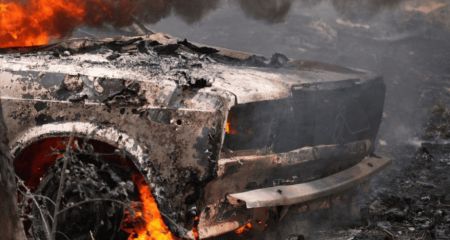 FPV-дрон вдарив по цивільній автівці у передмісті Запоріжжя